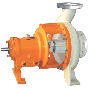 Semi open impeller centrifugal pump